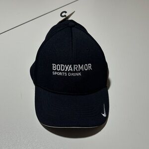 Nike BodyArmor Black Cap with White Logo